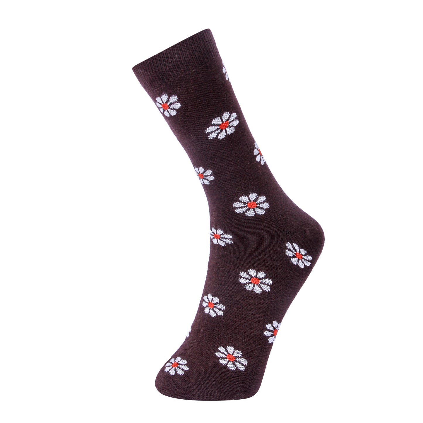 Women's Casual Socks Floral design-Pack of 3pairs